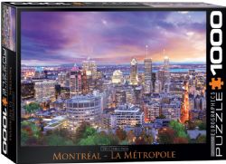 EUROGRAPHICS CASSE-TÊTE 1000 PIÈCES - MONTRÉAL LA MÉTROPOLE #6000-0737